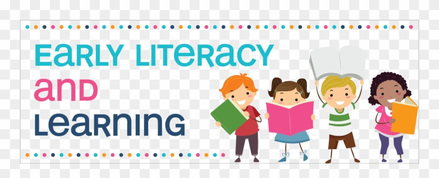 Early Literacy Learning Traverse - Kids Stickman Clipart