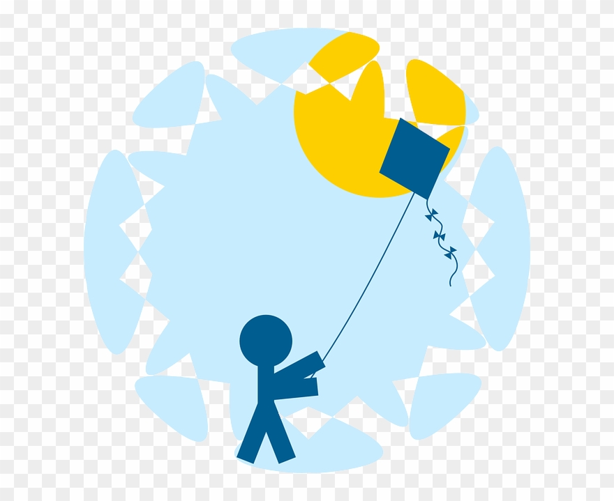 Kite Silhouette Clipart