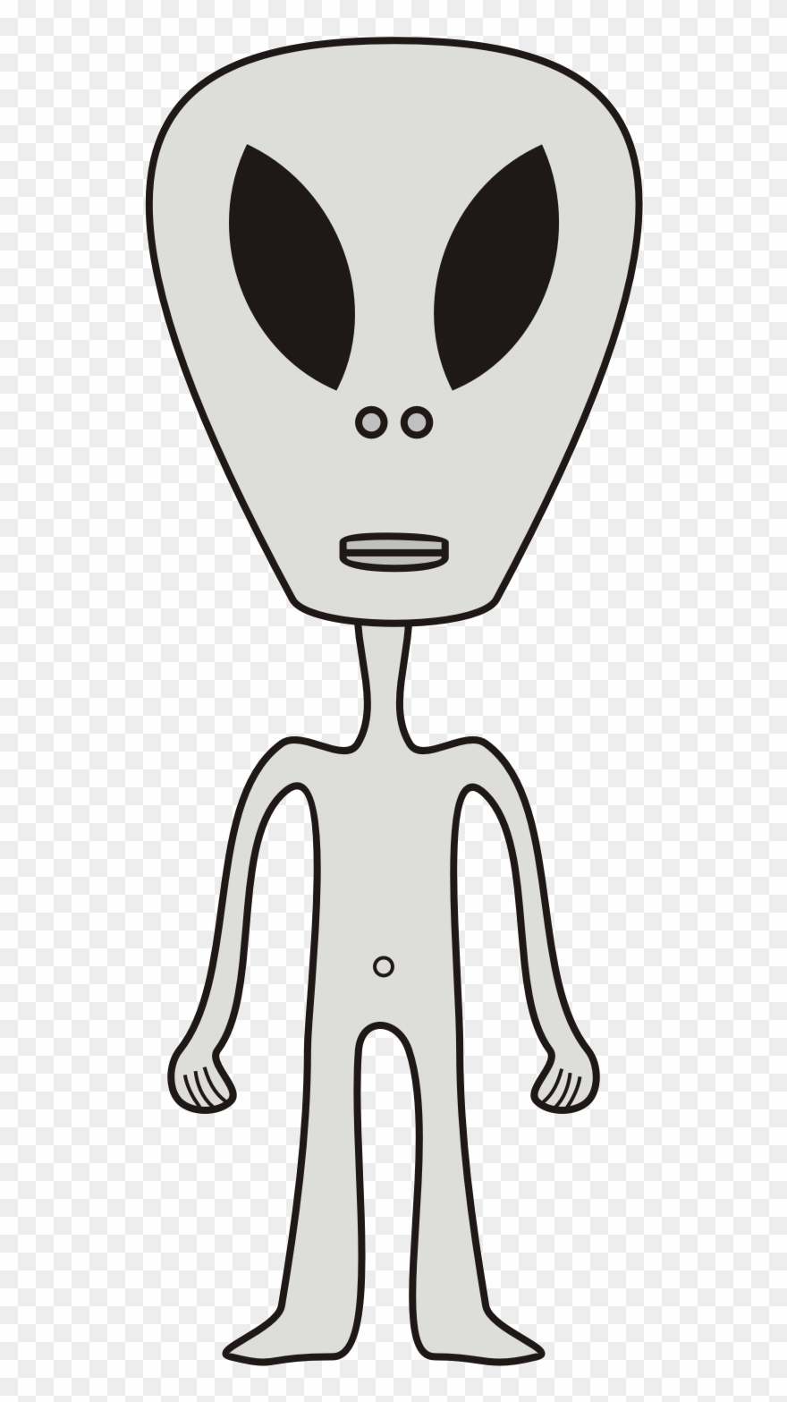 Grey Alien Clipart