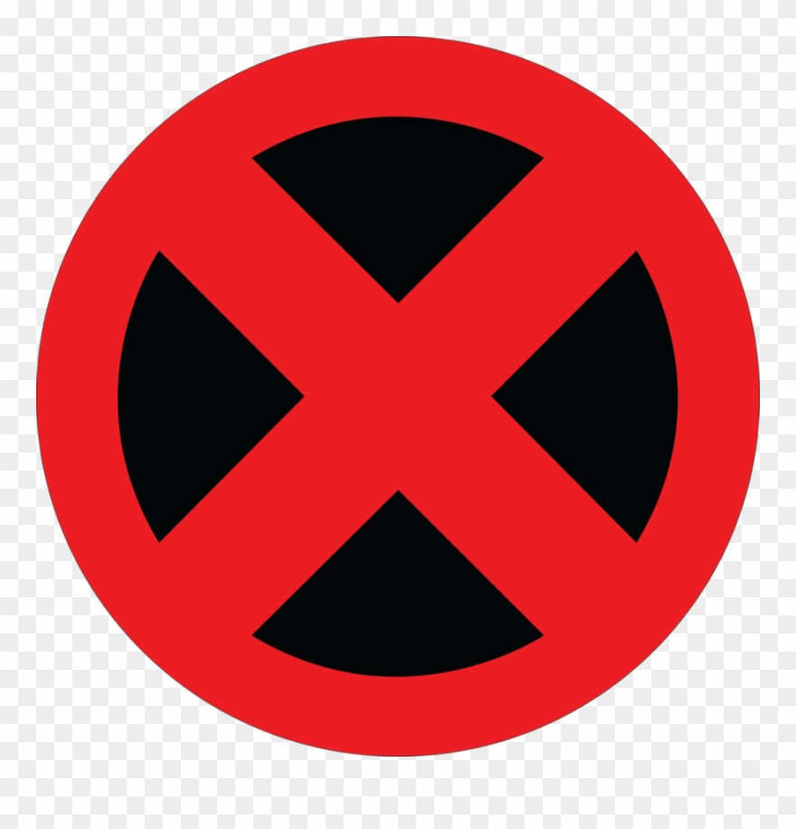 X Men Symbol Png Svg Transparent Library - Transparent X Man Logo Clipart