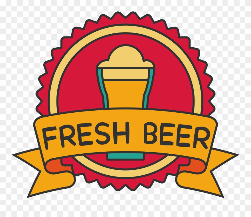 Beer Clip Retro - Tapete Oval De Croche Receita - Png Download