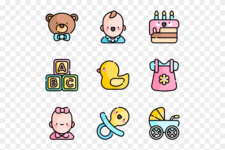 Baby Shower - Openclipart - Png Download