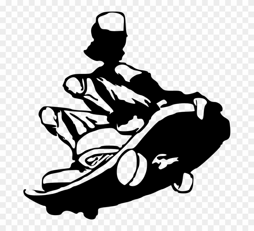 Skateboards Cliparts 10, Buy Clip Art - ภาพ วาด ส เก็ ต บอร์ด - Png Download