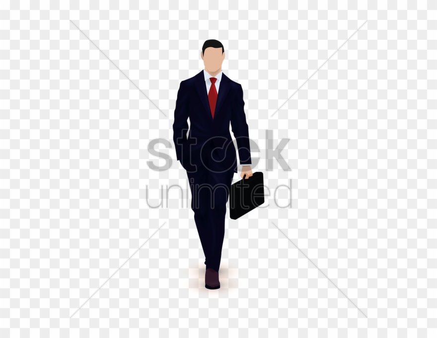 Free Download Vector Graphics Clipart Businessman With - Design - Png Download