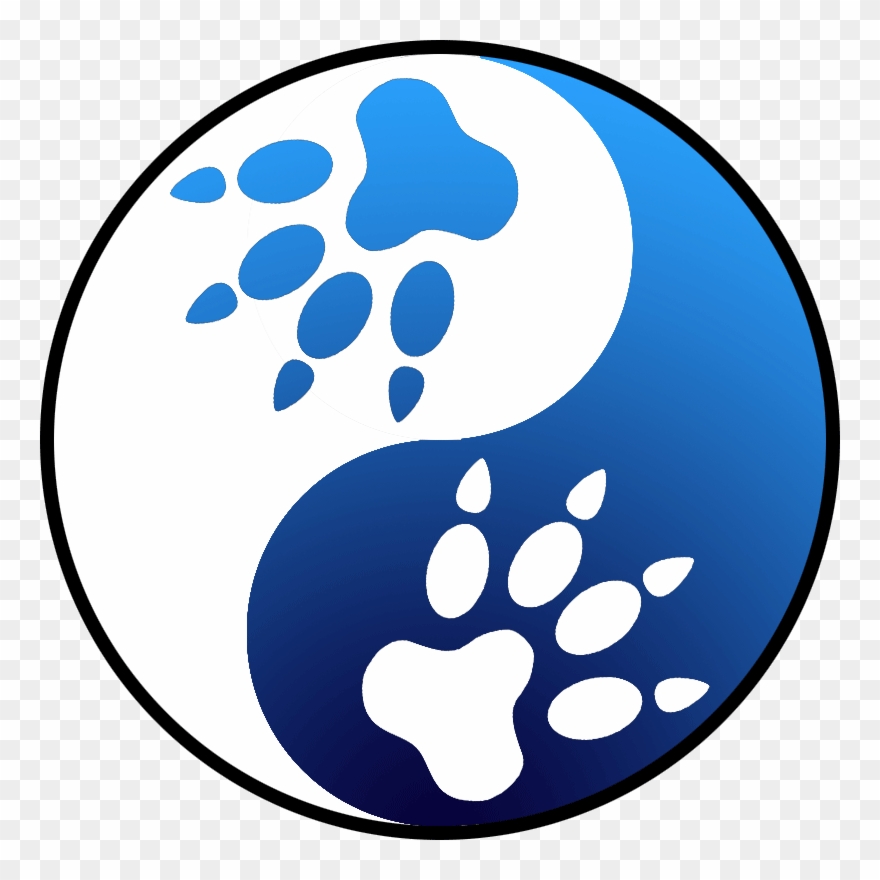 White Wolf Clipart Stylized - Blue And White Wolf - Png Download