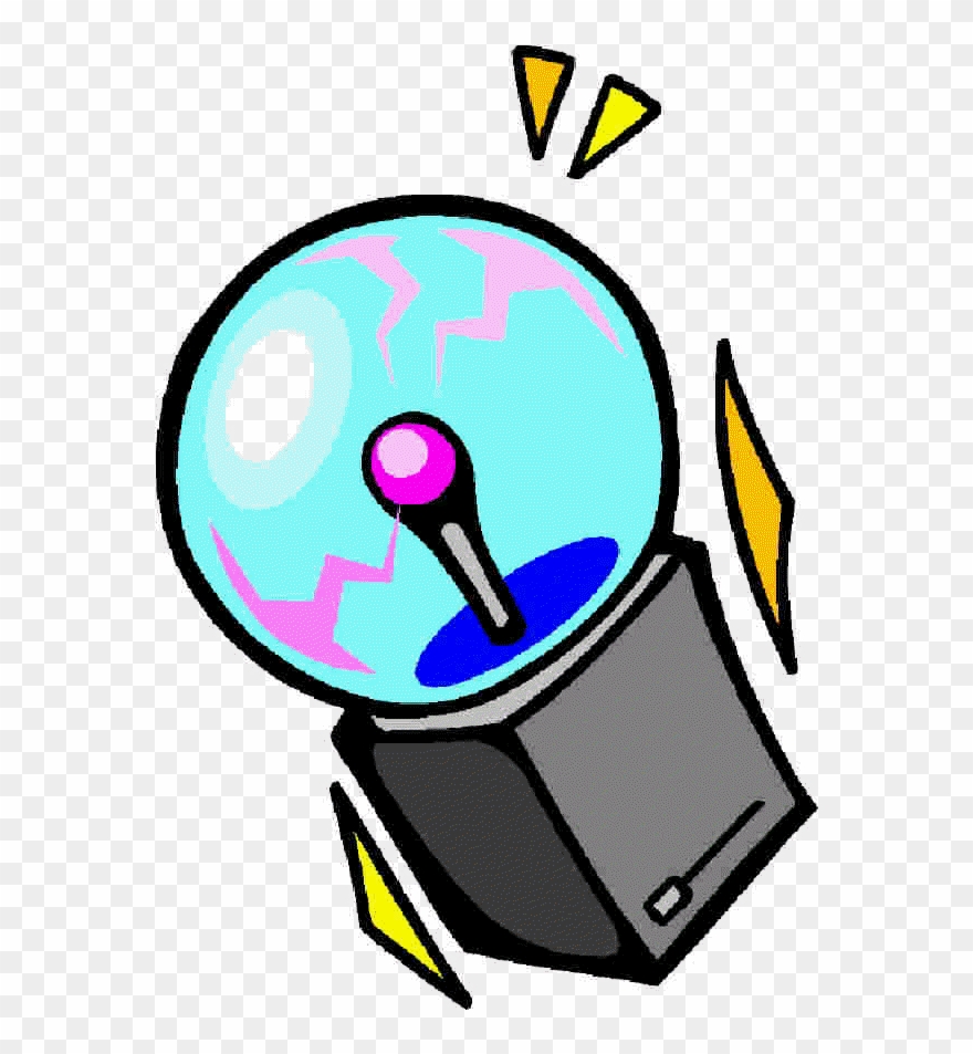 Comparing Static And Current Electricity - Static Electricity Ball Clipart