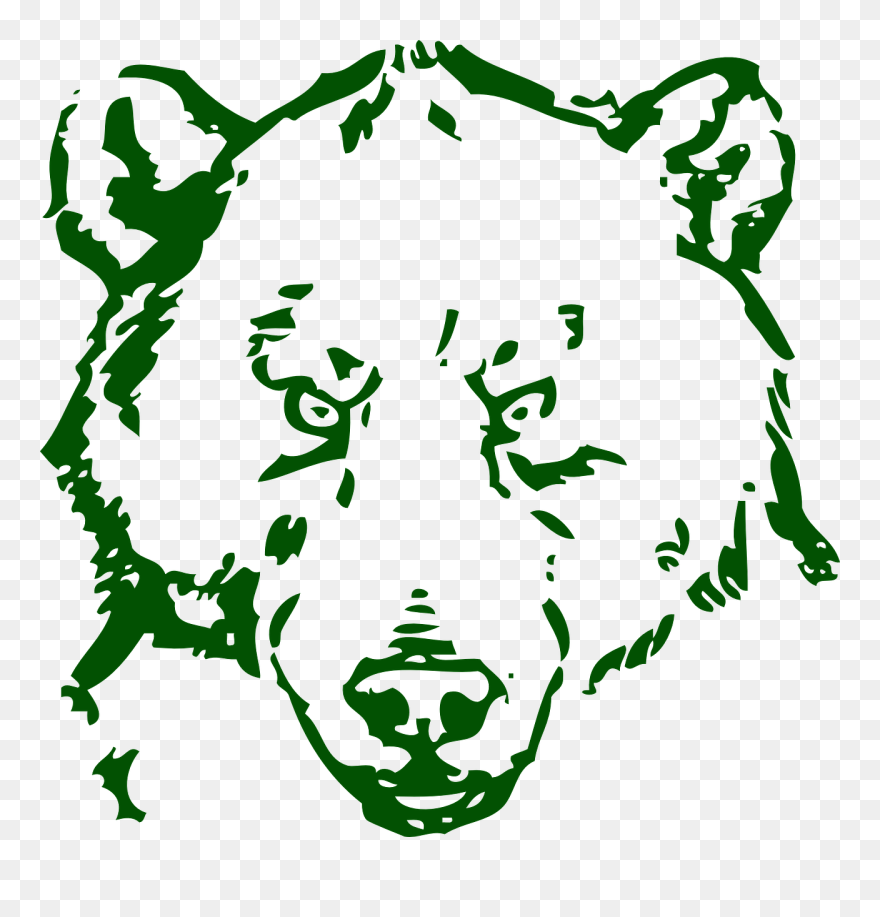 Angry Cartoon Bear 24, Buy Clip Art - Bear Drawing Head Png Transparent Png