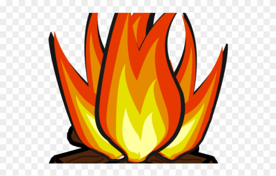 Campire Clipart Person Clipart - Clip Art Camp Fire - Png Download