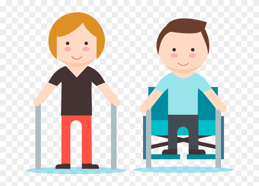 Massage Clipart Physical Rehabilitation - Pediatric Physiotherapy Cartoon - Png Download