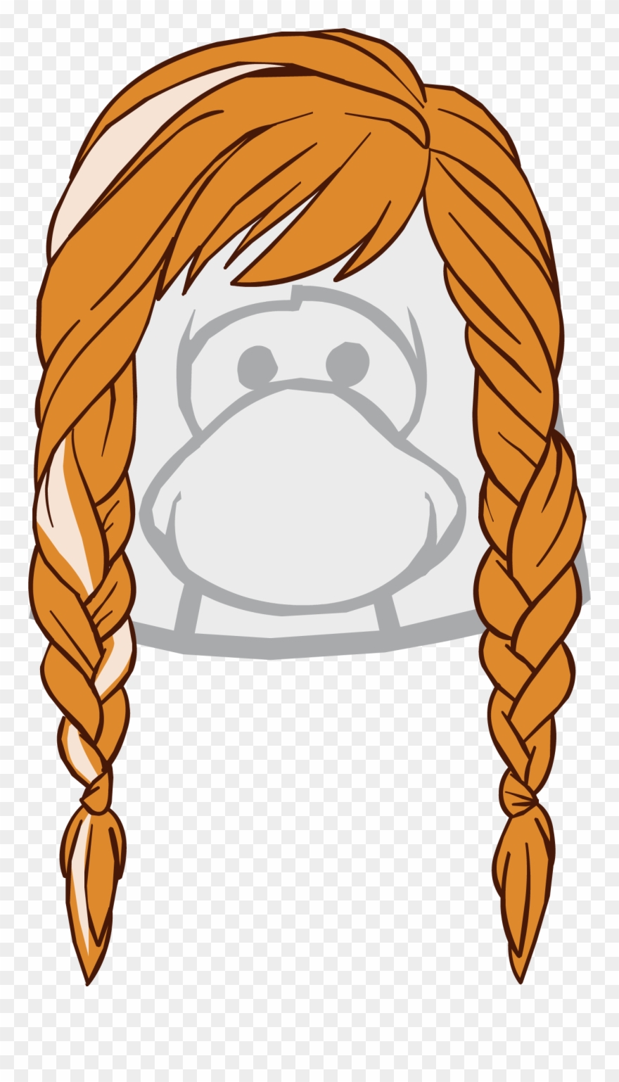 The Winter Traveler - Club Penguin Rainbow Hat Clipart