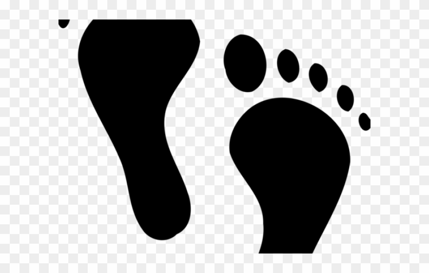 Feet Clipart Footprint - Foot - Png Download