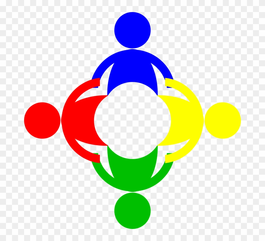 Chain Circle Cliparts 10, Buy Clip Art - Human Chain - Png Download