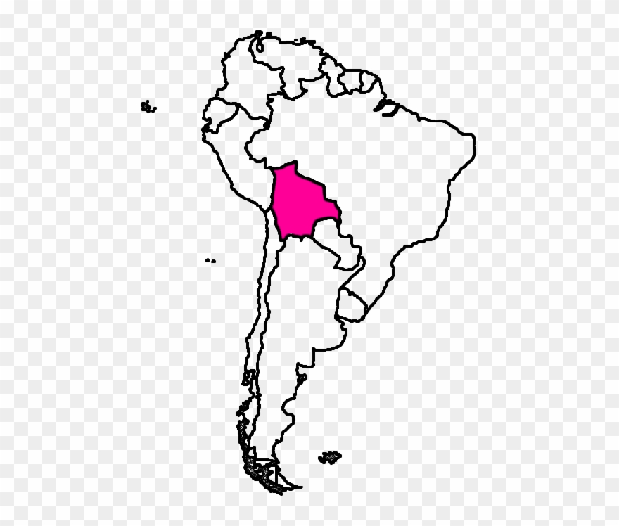 Penguin Geography Map - South America Country Map Blank Clipart