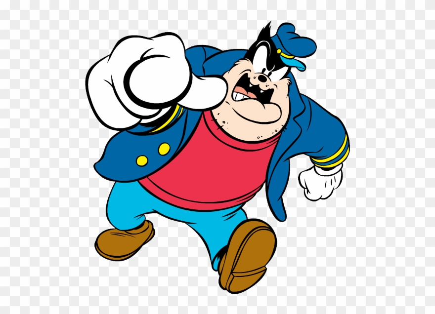 Pete - Malo De Mickey Mouse Clipart