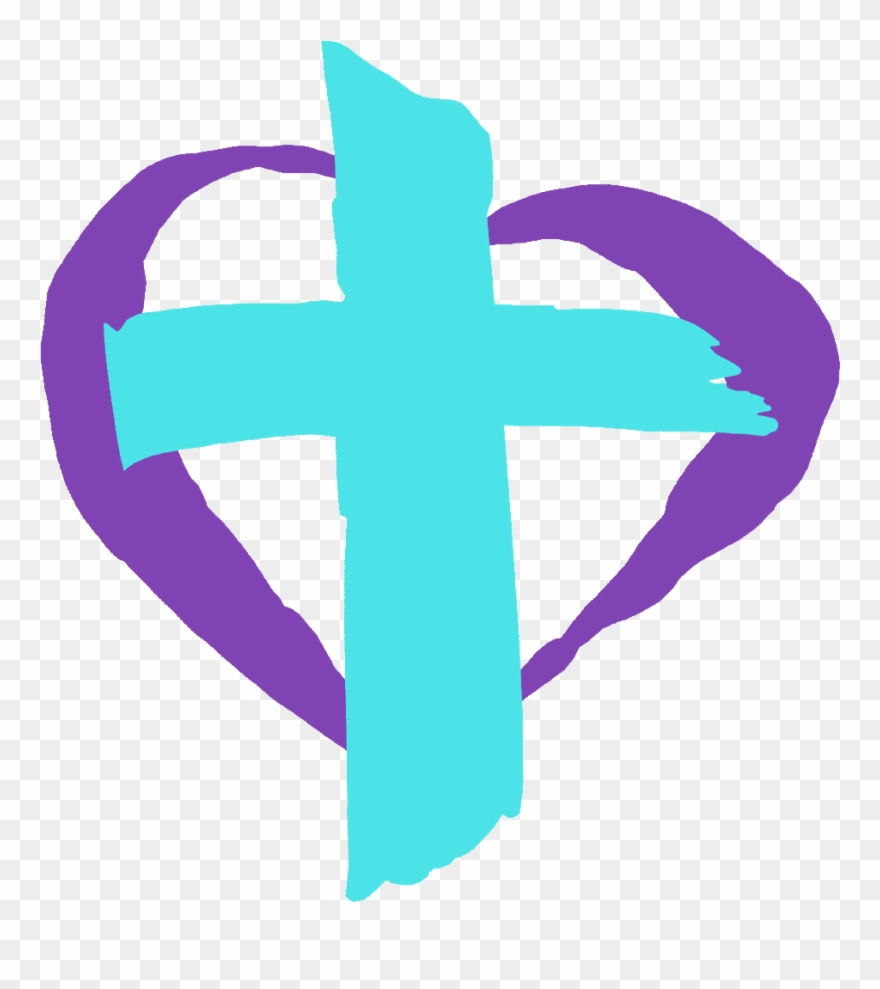 Cross Cliparts - Cross And Heart Transparent Background - Png Download