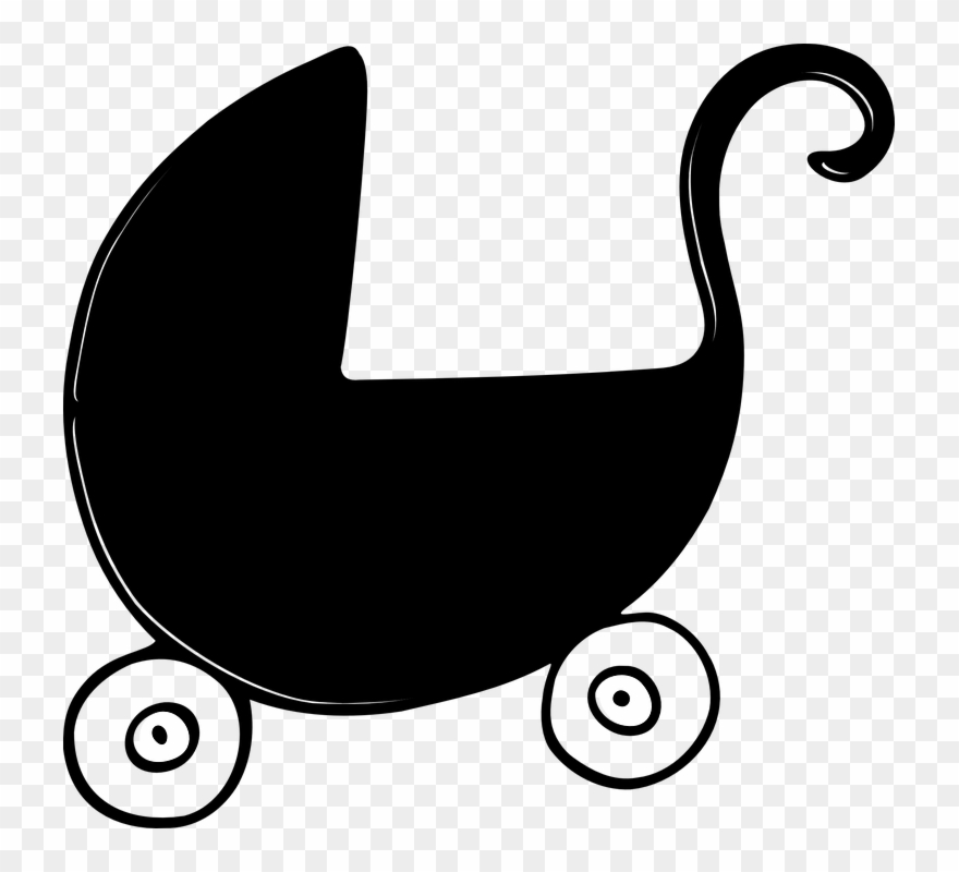 Collection Of Bassinet Cliparts - Baby Bassinet Clipart Png Transparent Png