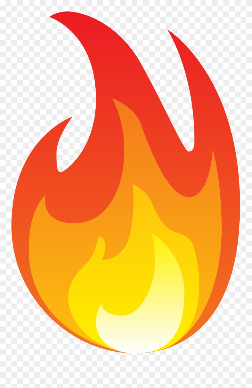 Flames Clipart Fire Flames Clipart 4735683 Shop Of - Creative Commons Fire Icon Free - Png Download