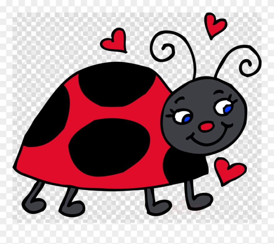 Cute Ladybug Clipart Ladybird Beetle Clip Art - Clip Art Lady Bug - Png Download