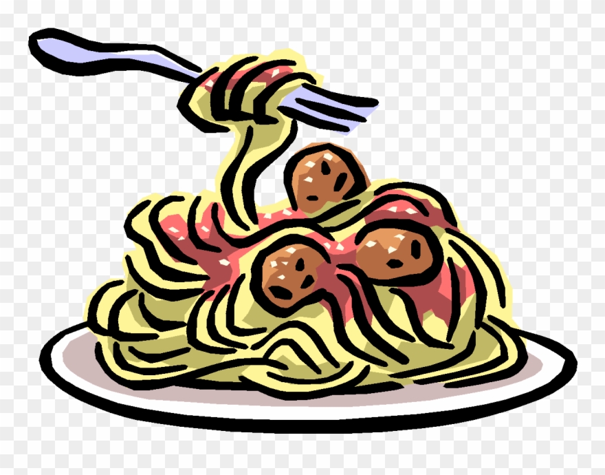 Macaroni Drawing Clipart - Spaghetti Clipart - Png Download