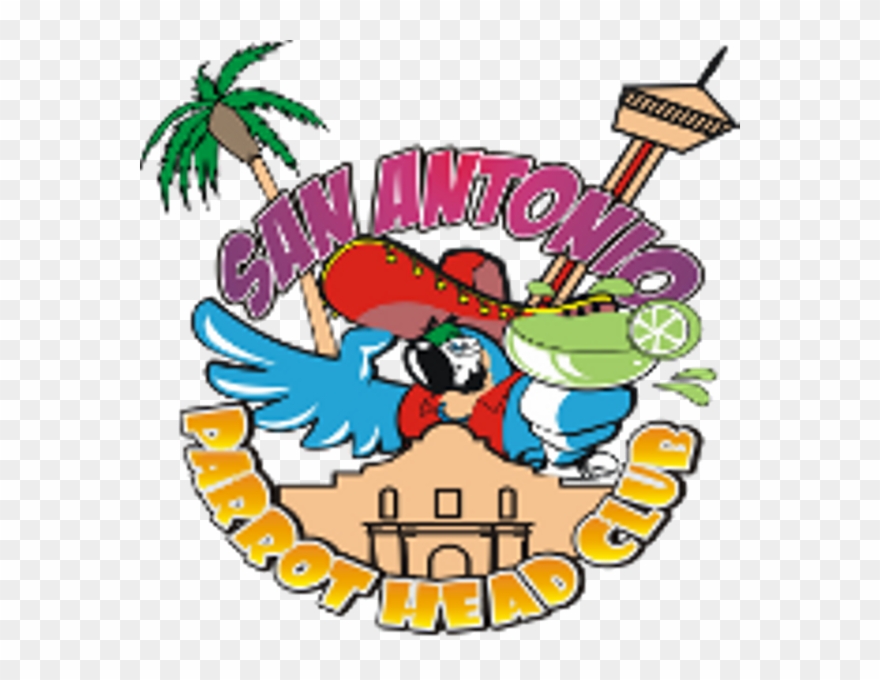 Parrot Clipart Margaritaville - San Antonio - Png Download