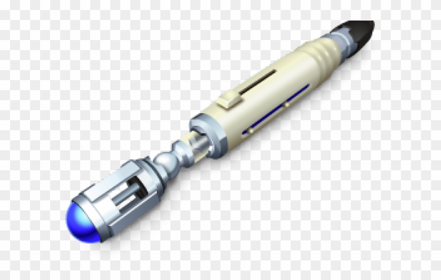 Screwdriver Clipart Transparent - Tenth Doctor 9th Sonic Screwdriver - Png Download