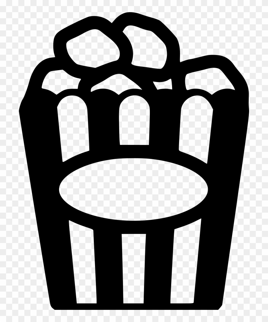 Popcorn Comments - Popcorn Clipart