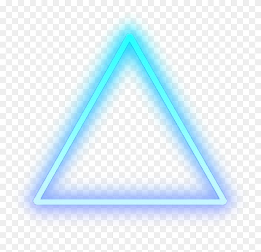 Discover The Coolest - Light Blue Triangle Png Clipart