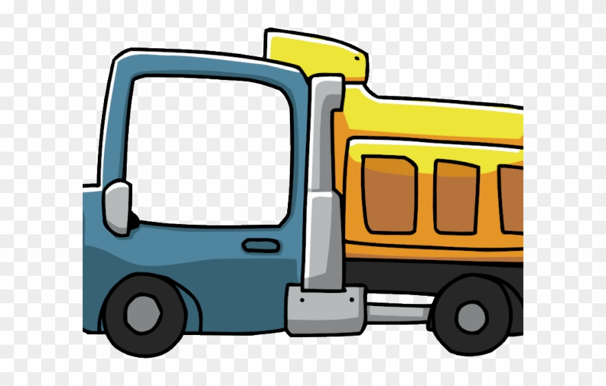 Popcorn Clipart Animasi - Cartoon Lorry Png Transparent Png
