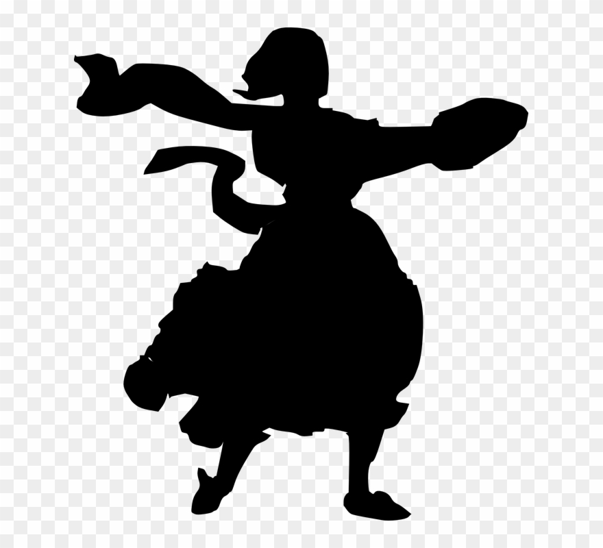 Africa Dancer Cliparts 18, Buy Clip Art - Gambar Ilustrasi Penari Tradisional - Png Download