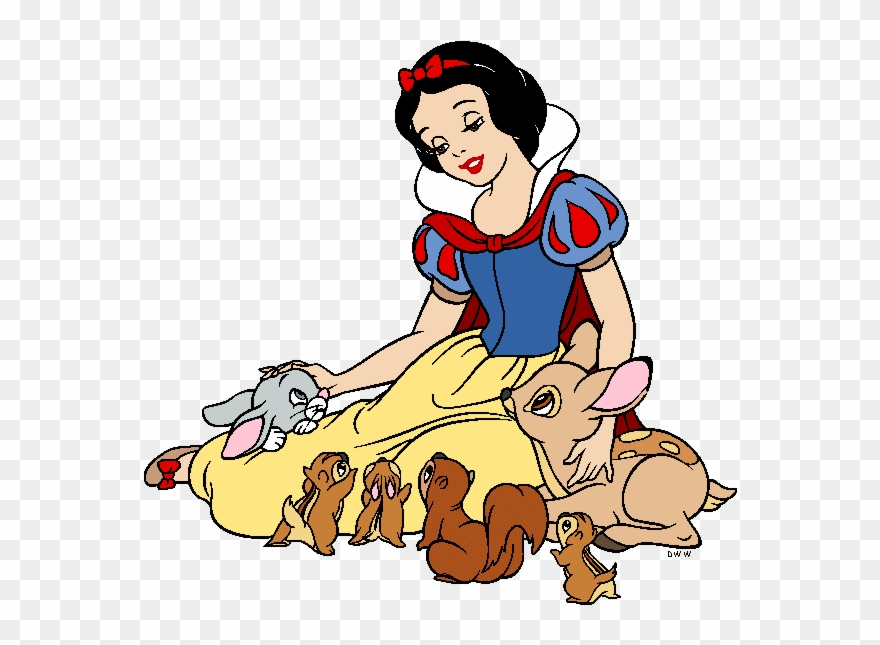 Clip Art Snow White And The Seven Dwarfs - Snow White Clip Art - Png Download