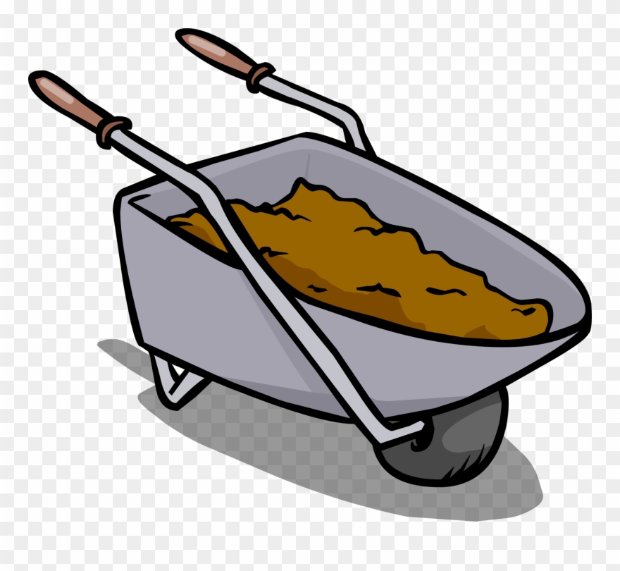 Gardener Clipart Wheelbarrow - Portable Network Graphics - Png Download