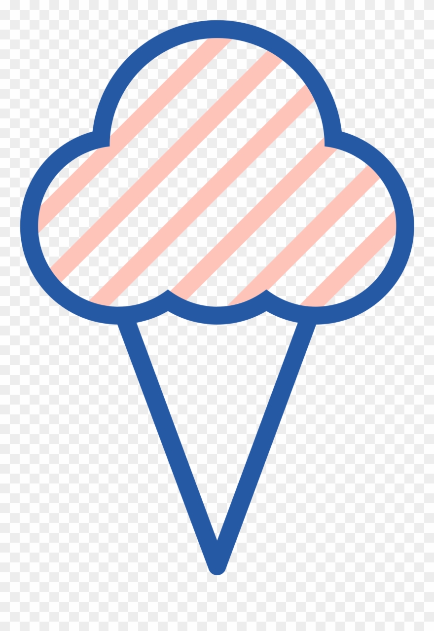 Cone Clipart Melted - Scalable Vector Graphics - Png Download