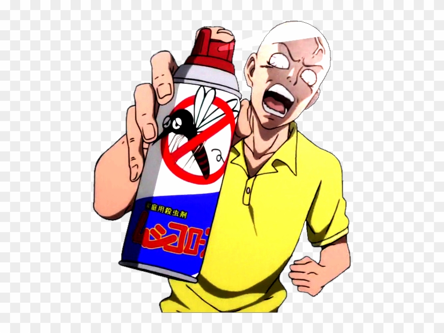 Music Multimedia Icons In Svg And Png - One Punch Man Chasing Mosquito Clipart