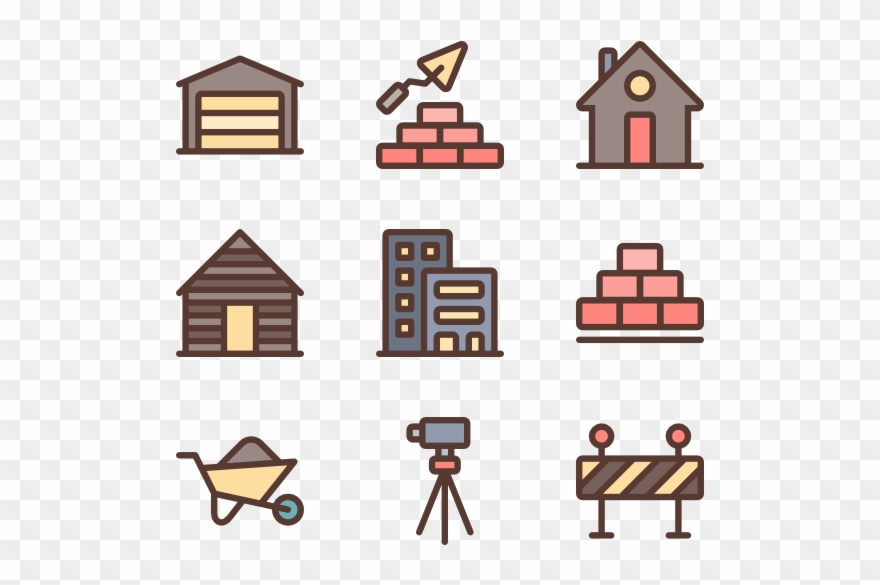 Construction Icons - Construction Clipart