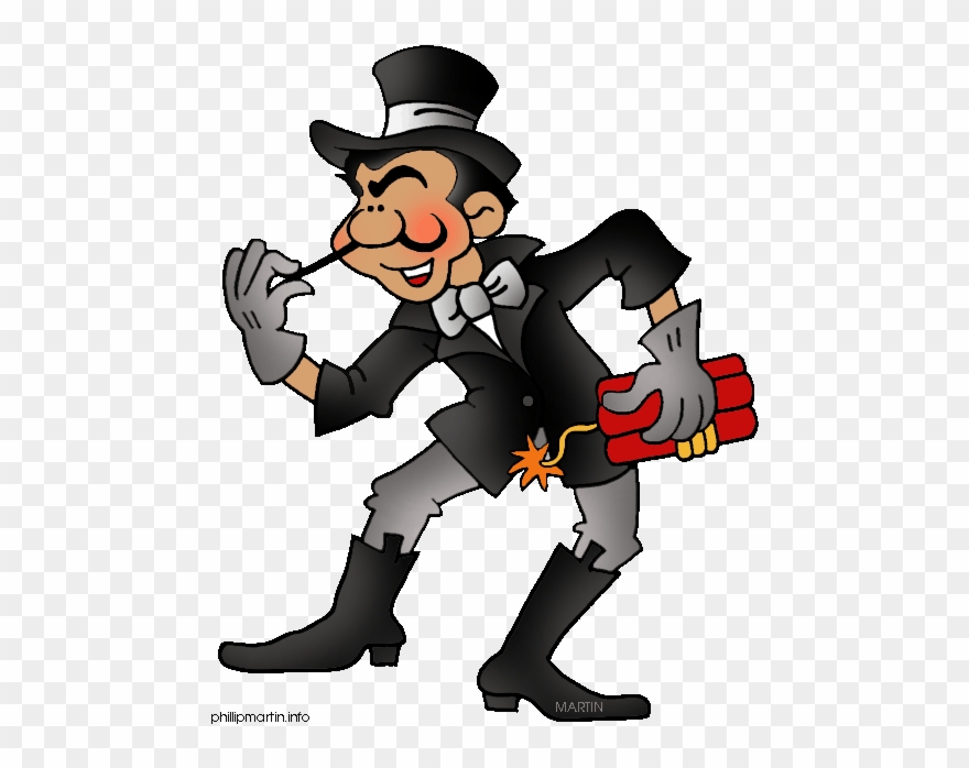 The Thief Is The Type Of Person Who Joins A Group That - Bad Guys Clipart - Png Download