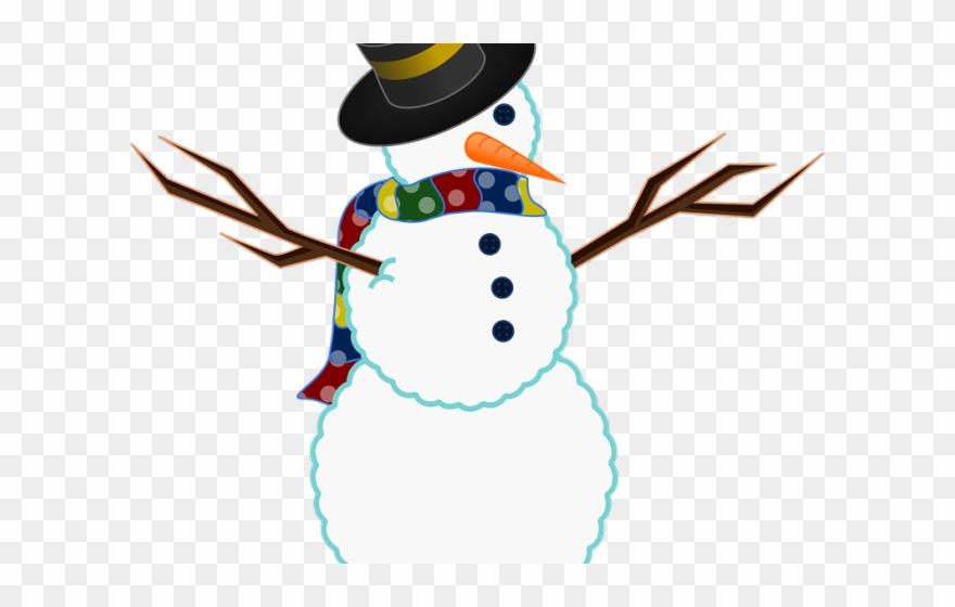 Snowman Clipart Easy - Things Which Are White In Colour - Png Download