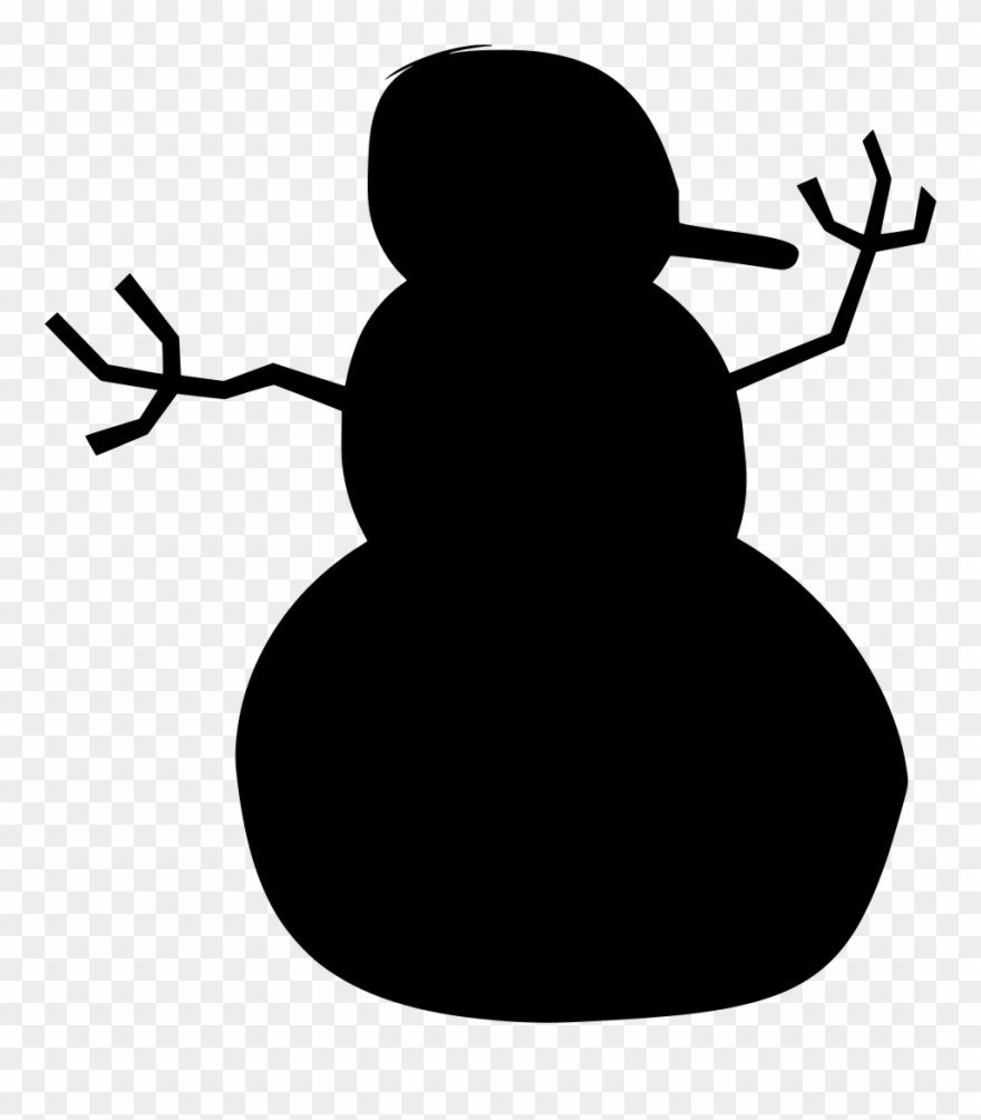 Info - Snowman Drawing Clipart