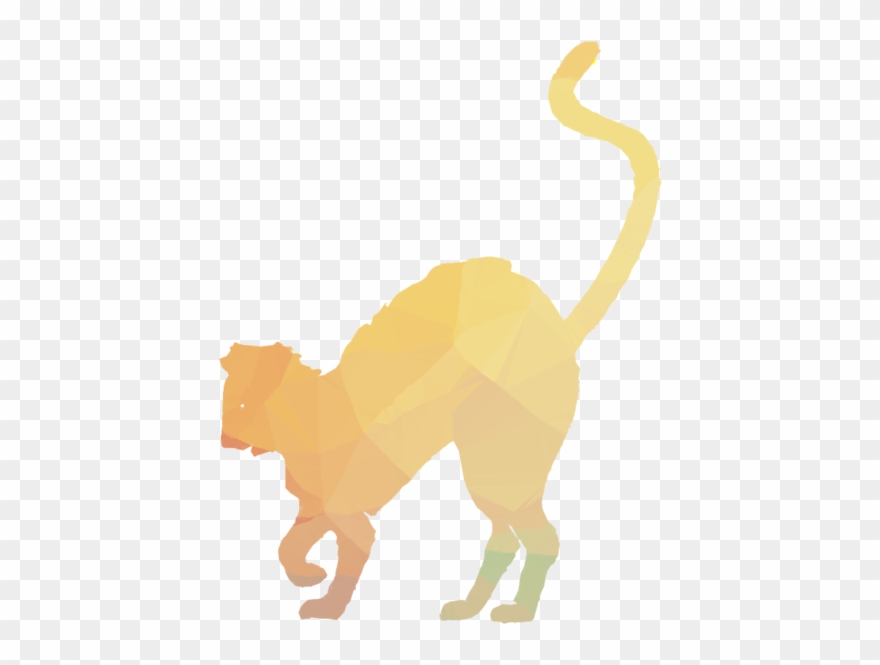 Black Cat Clip Art Clipart Black Cat Dog - Schwarze Katze Glückliches Halloween Mousepad - Png Download