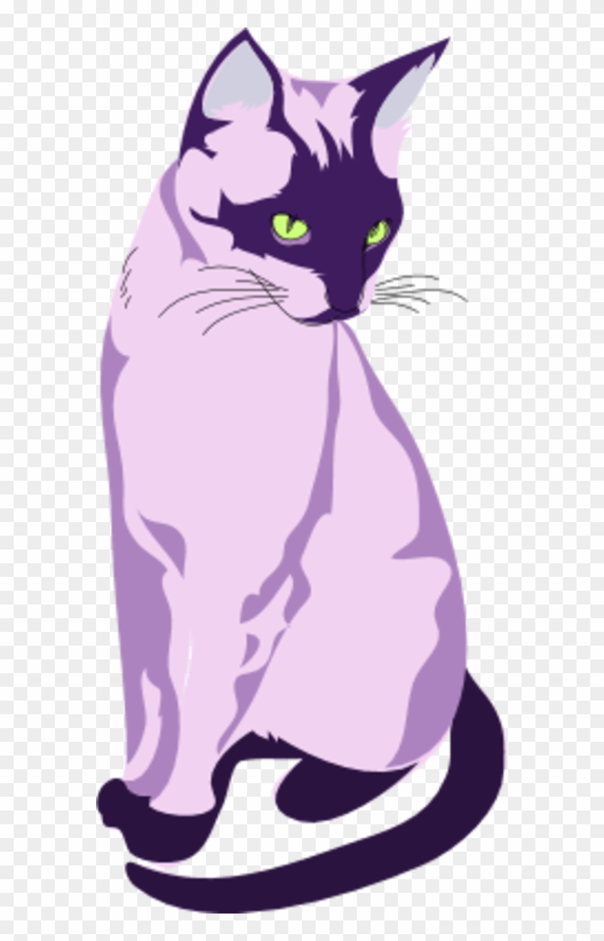 Siamese Cat Clipart - Png Download