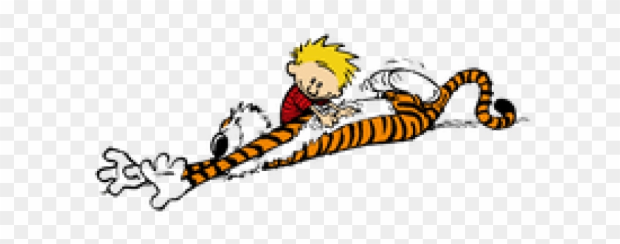 Calvin And Hobbes Clipart Sweet - Calvin And Hobbes Png Transparent Png