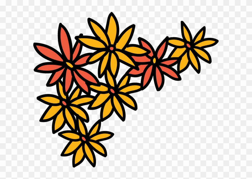 28 Collection Of Day Of The Dead Flowers Clipart - Day Of The Dead Flowers Clipart - Png Download