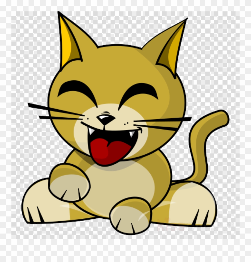 Funny Cat Clipart Cat Kitten Clip Art - Funny Cat Clip Art - Png Download