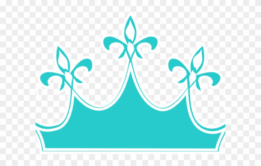 Crown Clipart Teal - Png Download