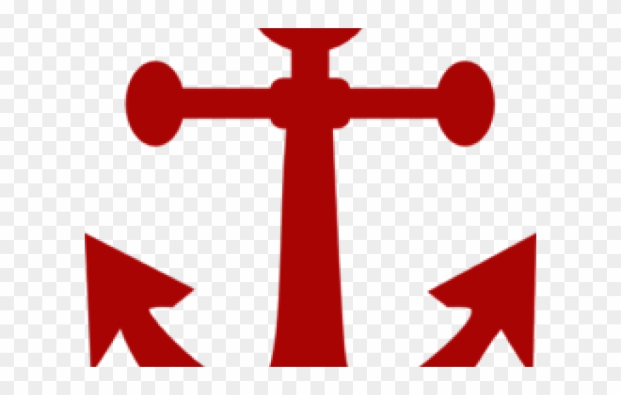 Red Clipart Anchor - Anchor Clipart Png Transparent Png