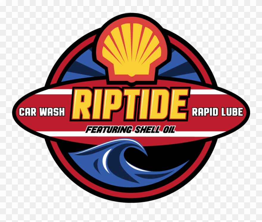 Rip Tide Car Wash With Shell Lube The Best Car Wash Clipart