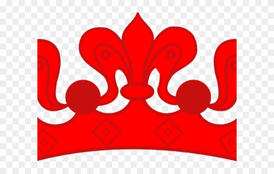 Red Clipart Tiara - Queen Crown Svg Free - Png Download