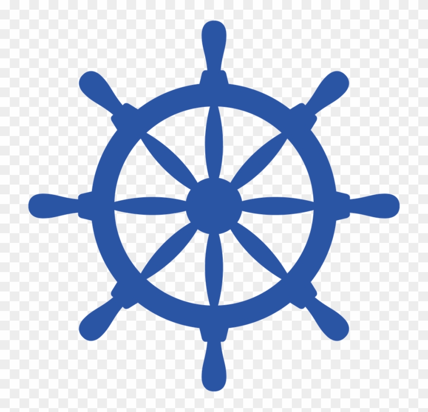 Boat Wheel Cliparts - Clip Art Ship Wheel - Png Download