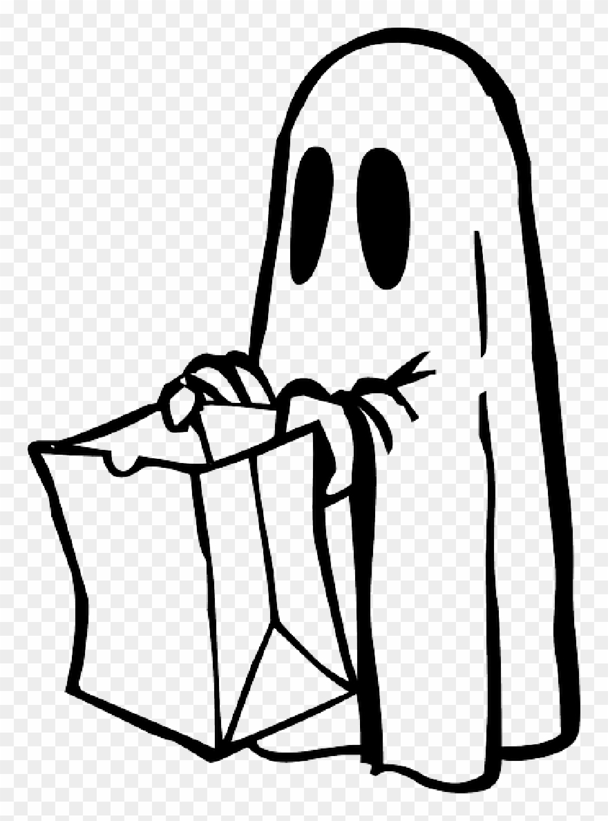 Drawing Images At Getdrawings - Ghost Trick Or Treat Clipart