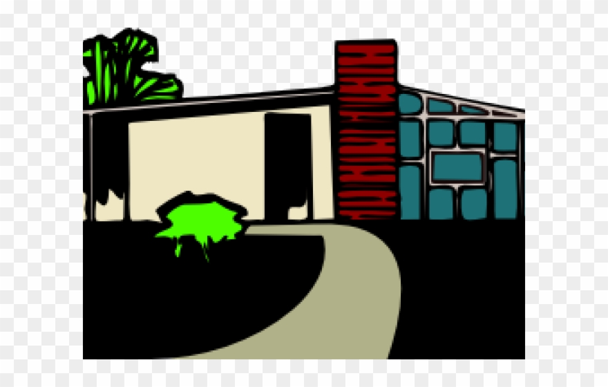 House Clipart Modern - Villa - Png Download