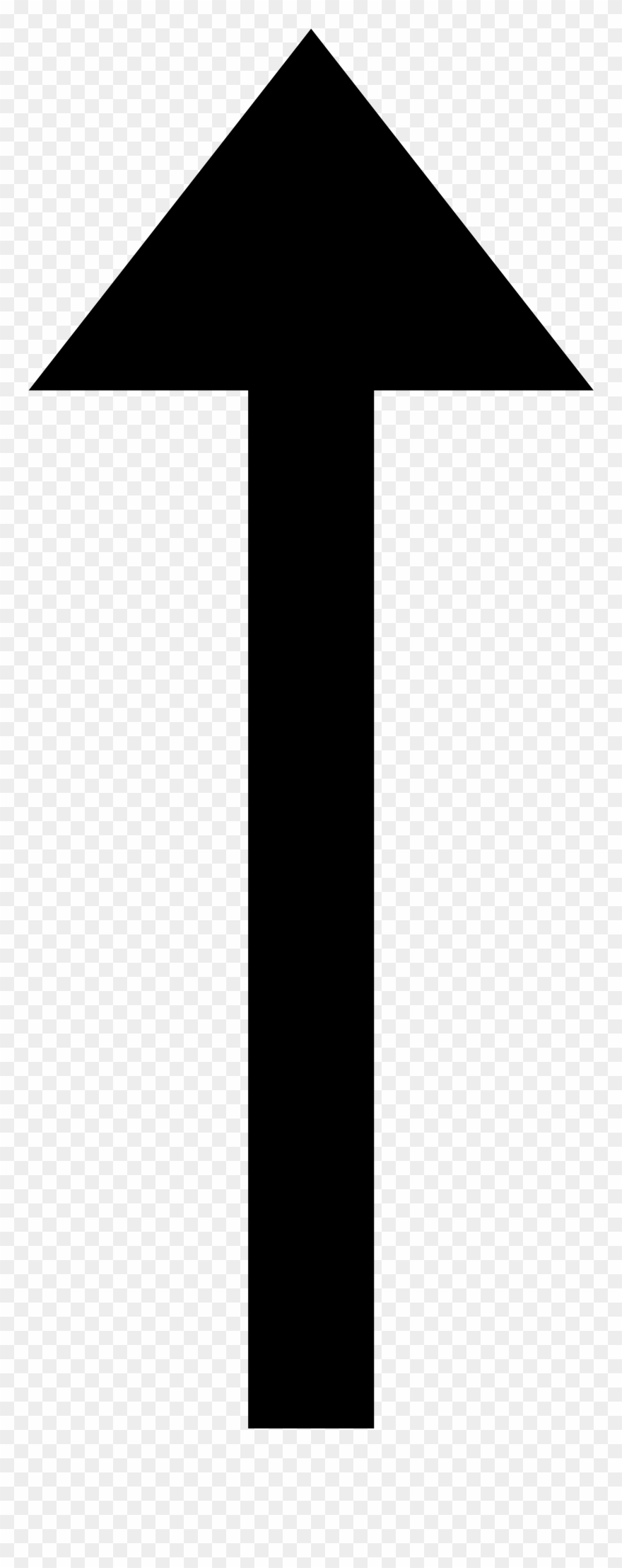 File - Arrow North - Svg - Wikimedia Commons Clipart - Arrow Up - Png Download